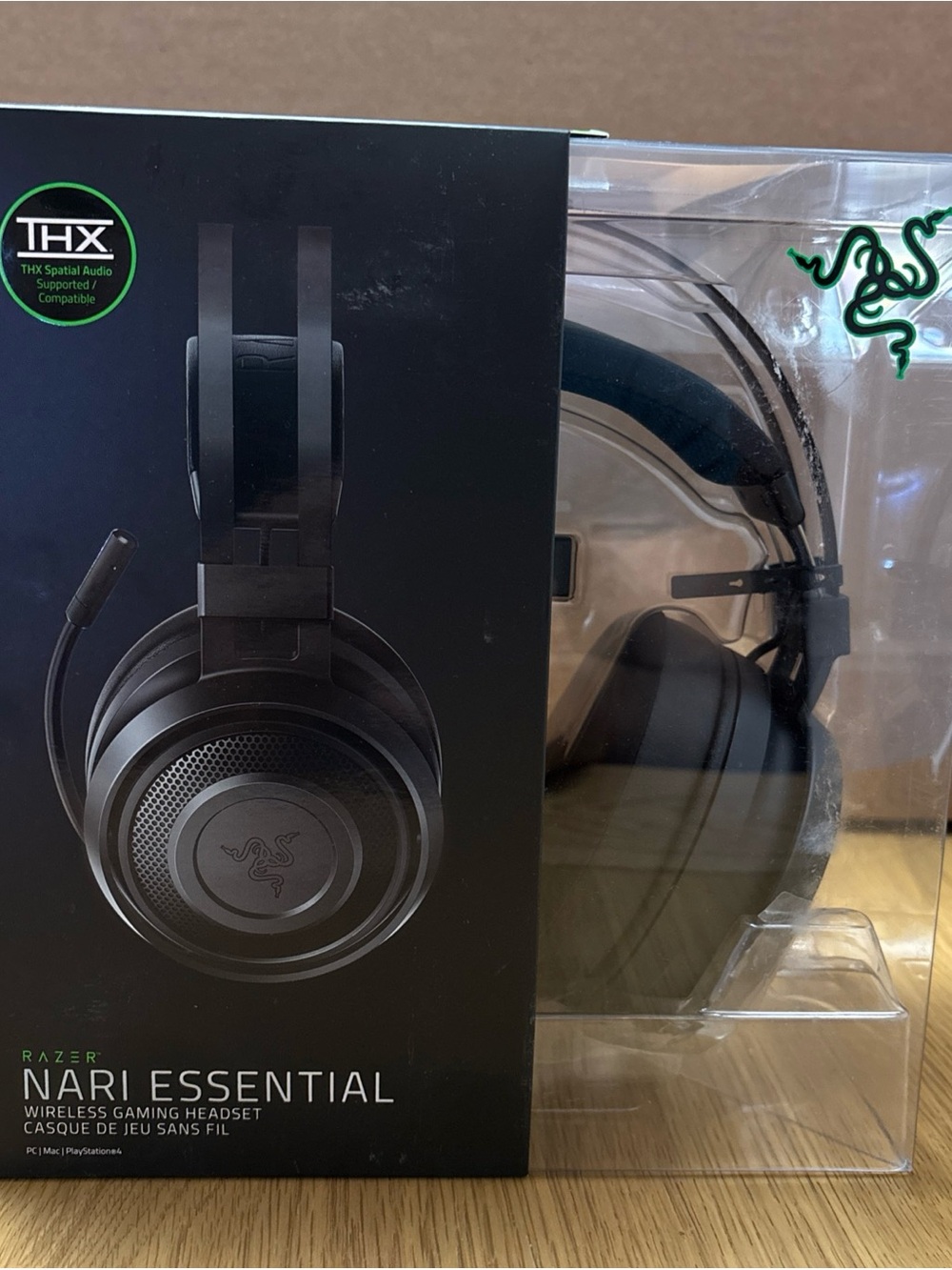 Razer Nari Essential Wireless Gaming Headset - Black Brand New Sealed